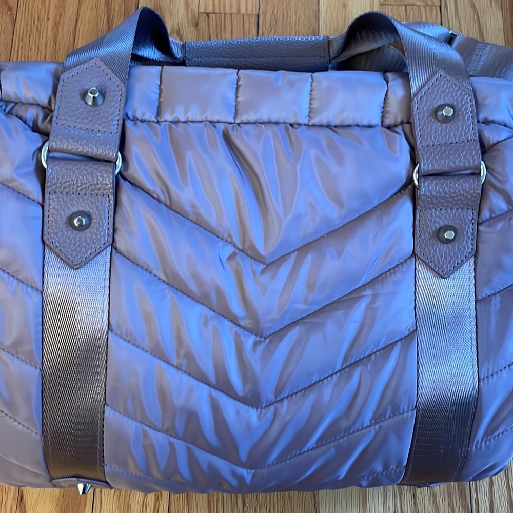 Cynthia Rowley duffel and clutch